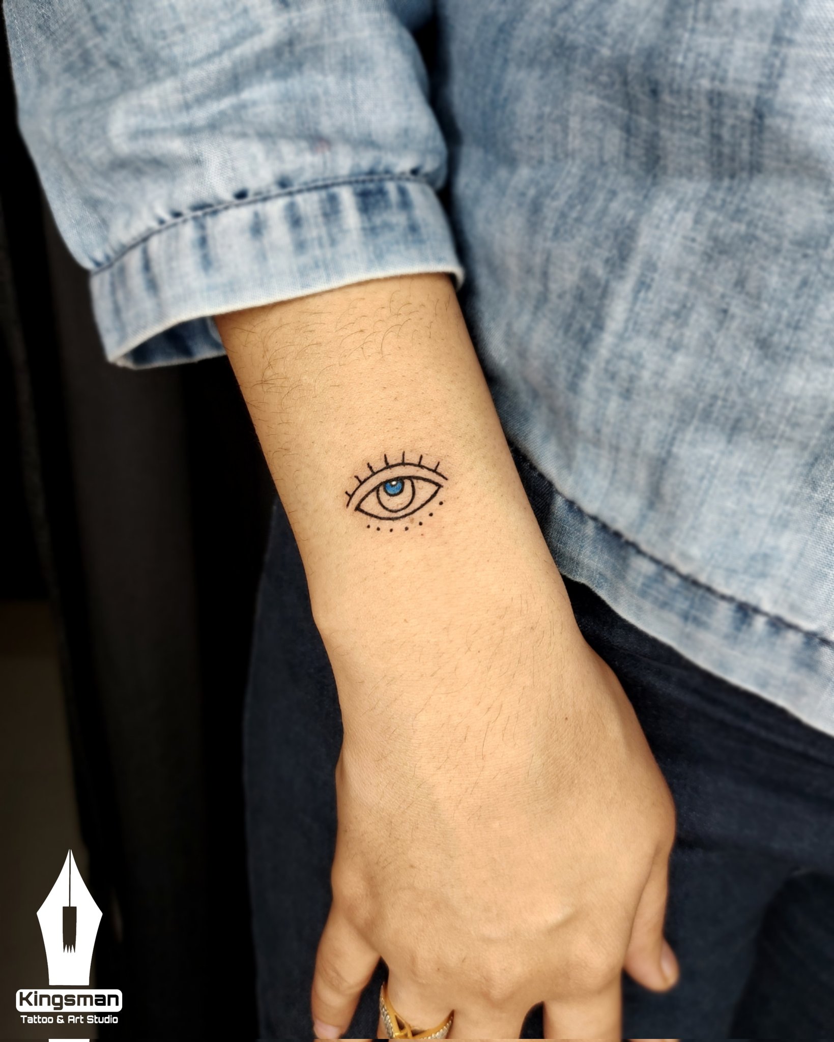 S.A.V.I Temporary Tattoo Stickers, Devil Man Face Ancient Clock Evil Eye  Tattoo Pattern For Men, Women, Tattoo For Hand Arm, Size 21x11cm - 1Pc. :  Amazon.ae: Beauty