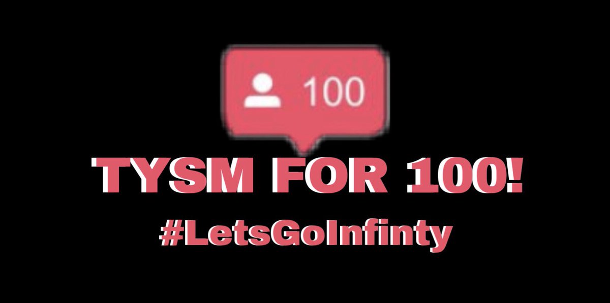 LetsGoInfinity's tweet photo. THANK YOU GUYS SO MUCH FOR 100 FOLLOWERS!!! WE LOVE YOU GUYS ππ€ππ #Infinity1k #TeamInfinity #LetsGoInfinity
Make sure to use Infinity10 on https://t.co/qxNibXw5GK to get 10% at check out! #ad #glytchpartner @glytchenergy https://t.co/9DP0reV58F