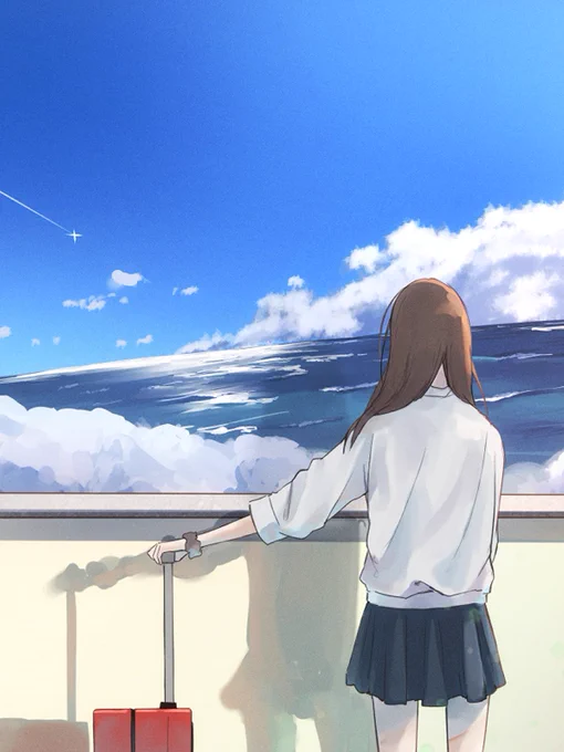 #バケモノの冬休み2021 
「旅に出る」

※再ツイです🙏 
