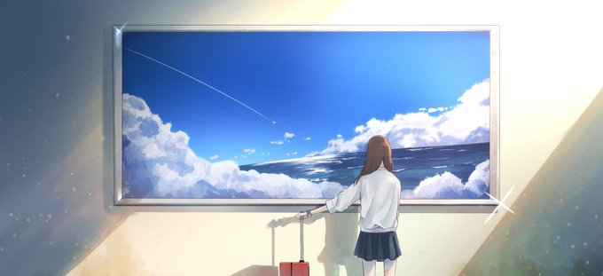 #バケモノの冬休み2021 
「旅に出る」

※再ツイです🙏 