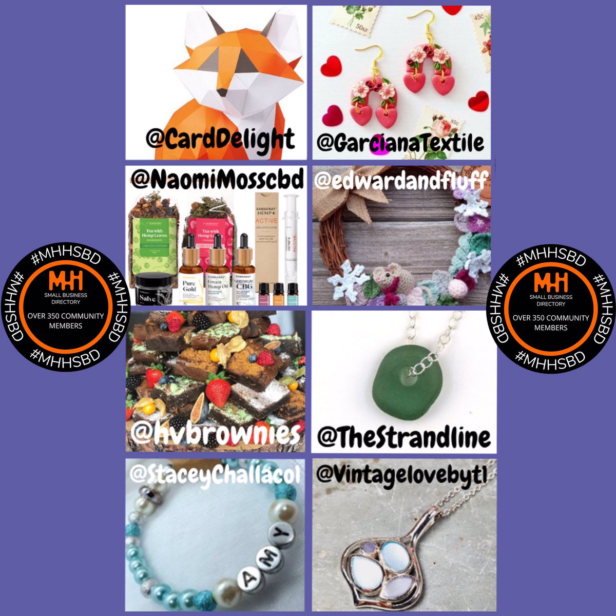 MHHSBD's tweet photo. Why not check out these amazing small businesses who are all part of the fantastic #MHHSBD community.
With over 350 members and growing, the possibilities are endless. 
We would love to welcome your Small Business too!
Click here to find out more!
https://t.co/ck7883Tm14 https://t.co/18wrIkK3Yt