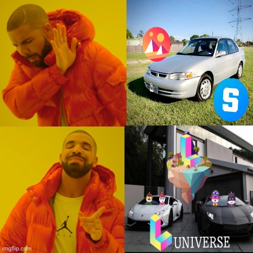 CanadaTraderJim's tweet photo. @binance Who will be Drake's Neighbour's in the #luniverse 🦄🌏🚀

@Drake @garyvee
@LoganPaul
@SnoopDogg
@lildurk @thegame 
 #Luniverse #LUNI #Metaverse #BSC #NFT #Binance @luniverseworld https://t.co/Pp9BUobjA0