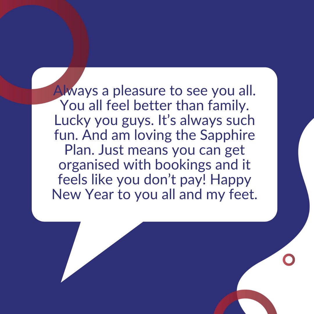 Family! Fun! Organised! This review is a triple threat 💥 Thank you so much! ❤️
Did you know we offer #membership plans which means you can also be more organised AND "feel like you don't pay!" 👣

Get in touch... 01489 881 204. Info@activestep.co.uk. 

#paymentplan #podiatry