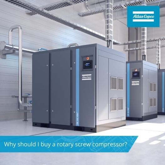 AtlasCopcoSA's tweet photo. The main benefit of rotary screw compressors is their energy efficiency, but there is a lot more to learn about this technology. Discover everything you need to know about rotary screw compressors on https://t.co/mON6xP6C5f
#AtlasCopcoSaudiArabia #RotaryScrew https://t.co/EynQUDmdMG