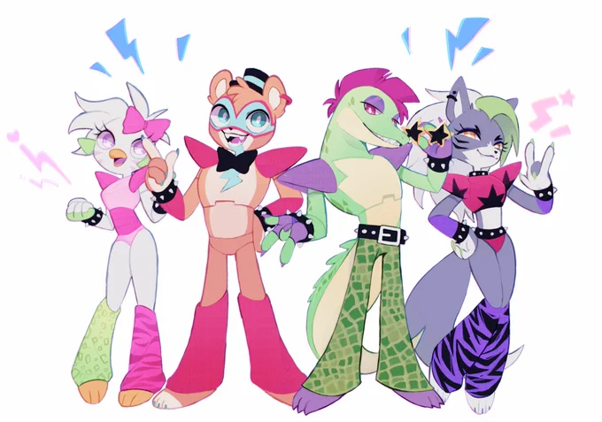 #fnafsecuritybreach #fnaffanart 
投票結果が出たので組み合わせは後々紹介します🌟 