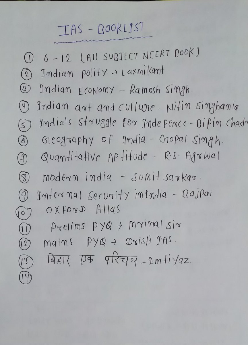 ROHITBHU2's tweet photo. Sir,मैं IAS बनना चाहता हूँ,पर मेरे पास किताबें नहीं है तो कृपया कर आप मुझे किताबें दिला दें त��� मैं आगे की पढ़ाई कर सकूँ और मैं आपका ज़िंदगी भर आभारी रहूंगा मैं कुछ book list share kar raha hu 
@SonuSood 
@FcSonuSood 
@SonuSoodSena 
@vishallamba20 https://t.co/R35XhQc2jv