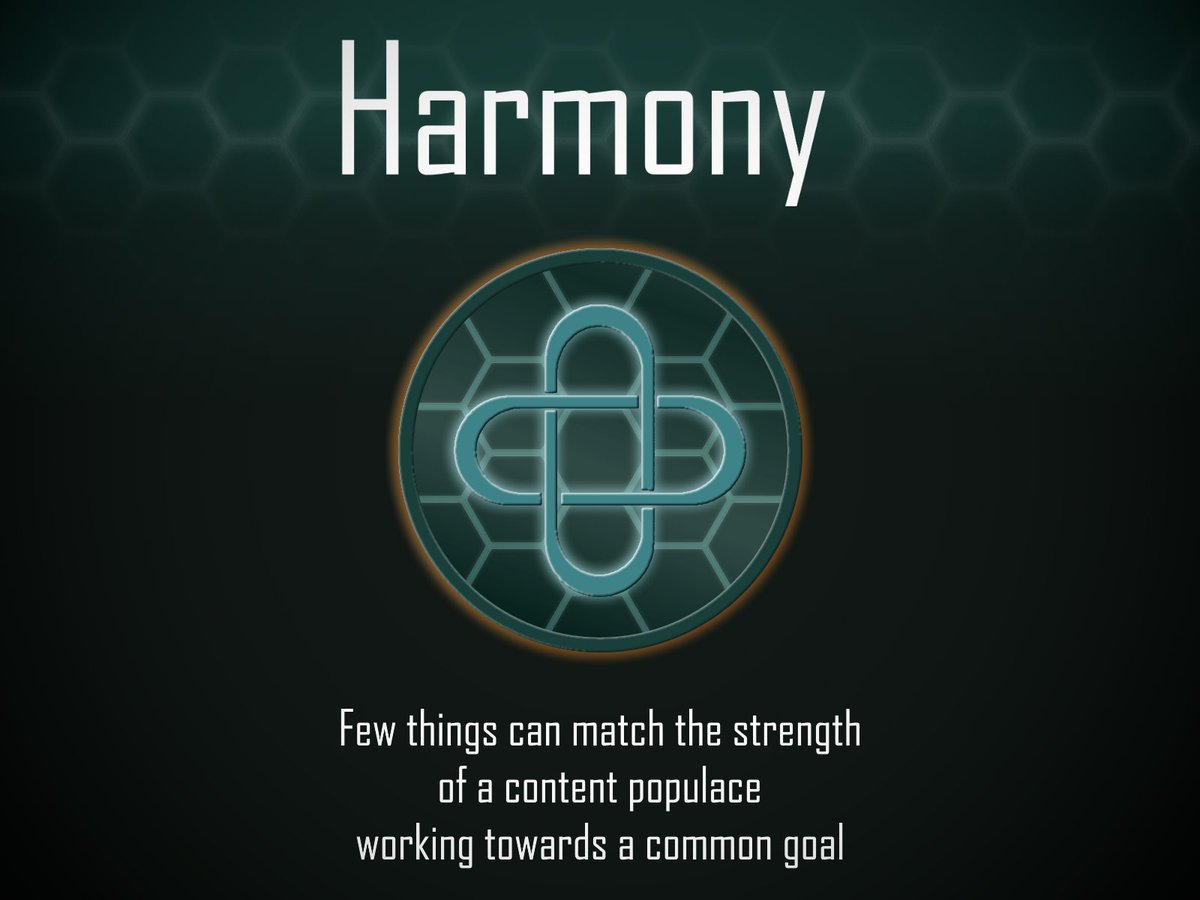 CommonDivine's tweet photo. [Rogue news broadcast]...and in other news, many Cesilians seem to be adopting new traditions surrounding the ideas of Harmony. Early adopters claim that these new habits help them save 10% on their monthly food bills. #StellarisRP https://t.co/uROIrVwiBO