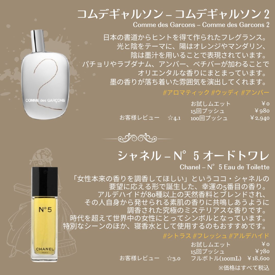 セレス（Celes-perfume） on X: 