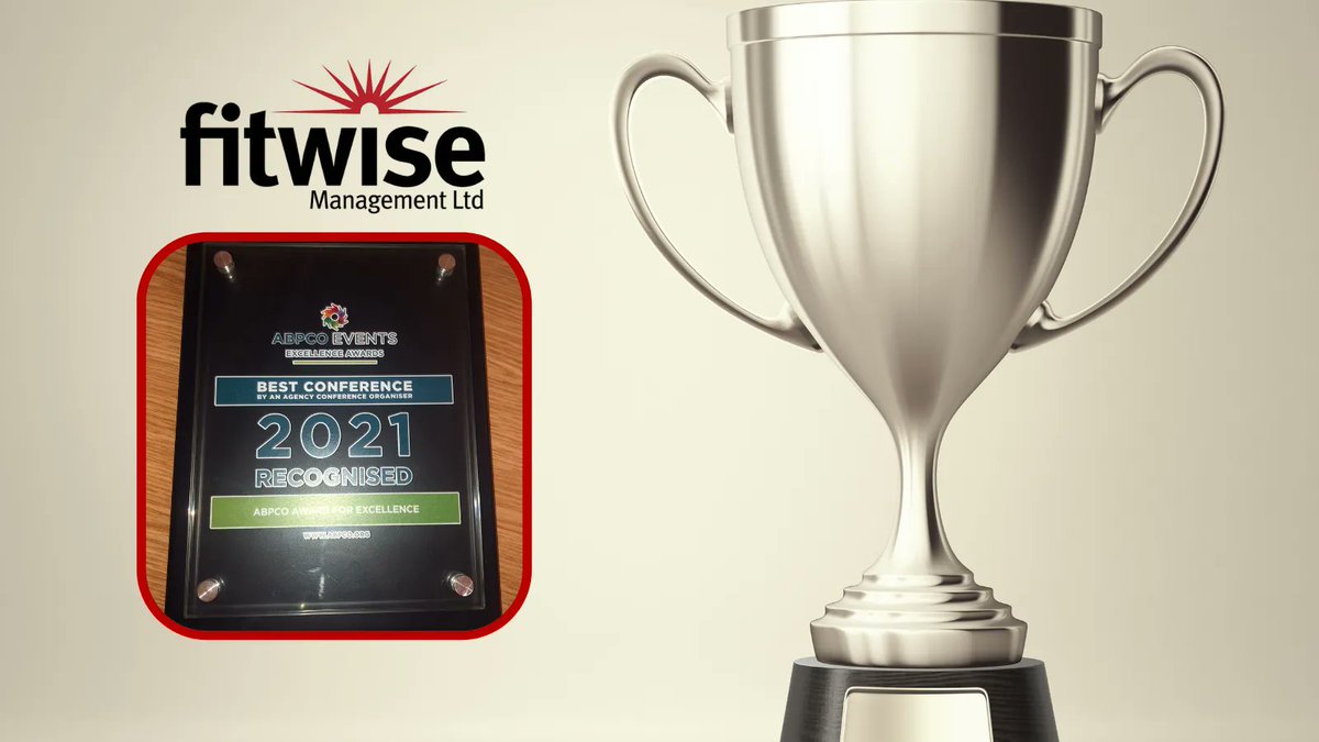 Fitwise_mgt's tweet photo. Fitwise are award winners! We received recognition from the #ABPCO @ABPCO for our work on EFI 2021.

View examples of our previous work at https://t.co/Pto7BBxfoH 

#FitwiseEvents #Awards #event #events https://t.co/xfKcJ1GVMR