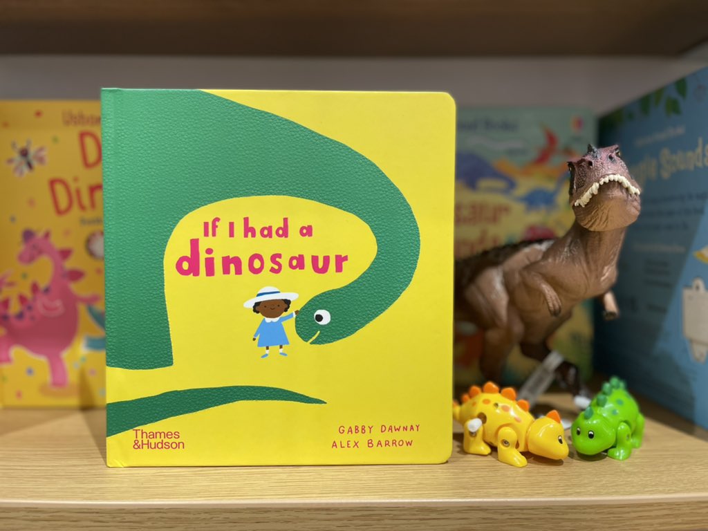 BrentCrossBooks's tweet photo. My favourite dinosaur book is now available as a board book, result! #GabyDawnay #AlexBarrow @thamesandhudson #dinosaur https://t.co/uQ7QEYQjYJ