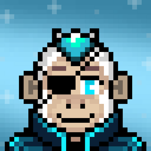 saveasART's tweet photo. converted some 3D voxel larva lads before and got to know @ChainScouts from their community. here is voxel scout. #chainscouts https://t.co/ZIiq2p2dkN