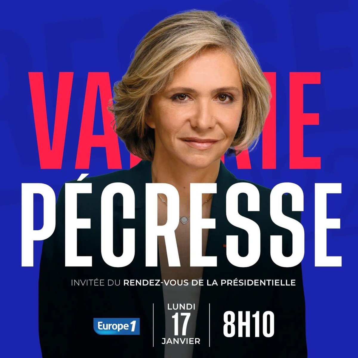 clamart2015's tweet photo. @vpecresse en direct sur @Europe1 #Pécresse2022 https://t.co/3uuazNX9zd