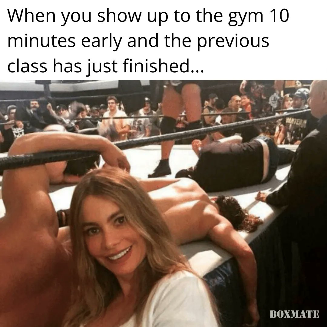 BoxMateApp's tweet photo. Wrestlemania or your local gym? 🤼
.
Sometimes it's hard to tell! 😂
.
At least no one can say we aren't working hard! 🥵
.
#boxmate #traintrackrepeatbeat #crossfit #crossfituk #crossfitcompetition #meme #mememonday #crossfitmeme #fitnessmeme #fitfam #funny https://t.co/4KApI3DvOx