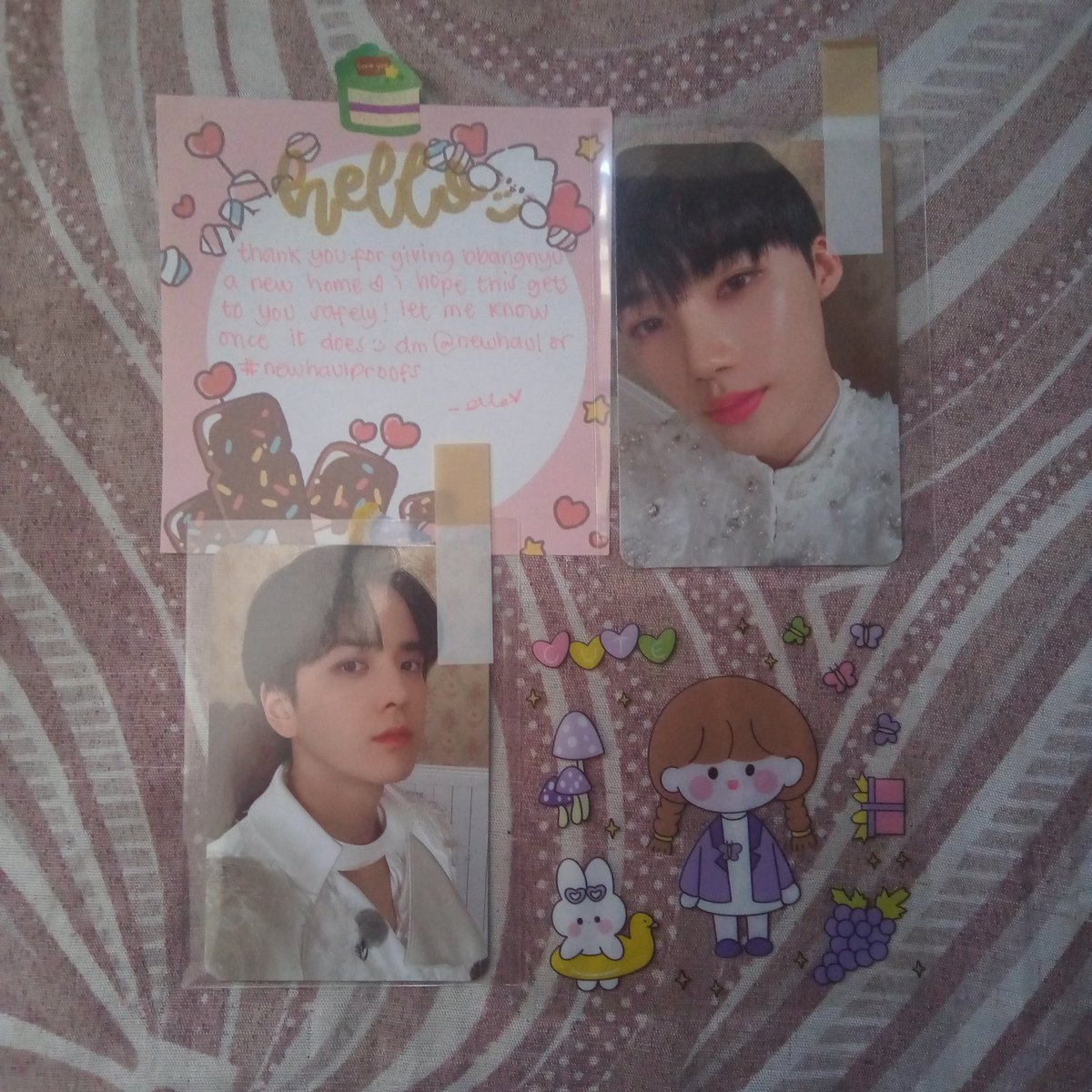 rain51divisoria's tweet photo. π #mailsforDB | fr: @newhaul #newhaulproofs
bbangnyu came homeeee!!!! thank you so much po!!!! β‘ https://t.co/3Fsq0FJrjm