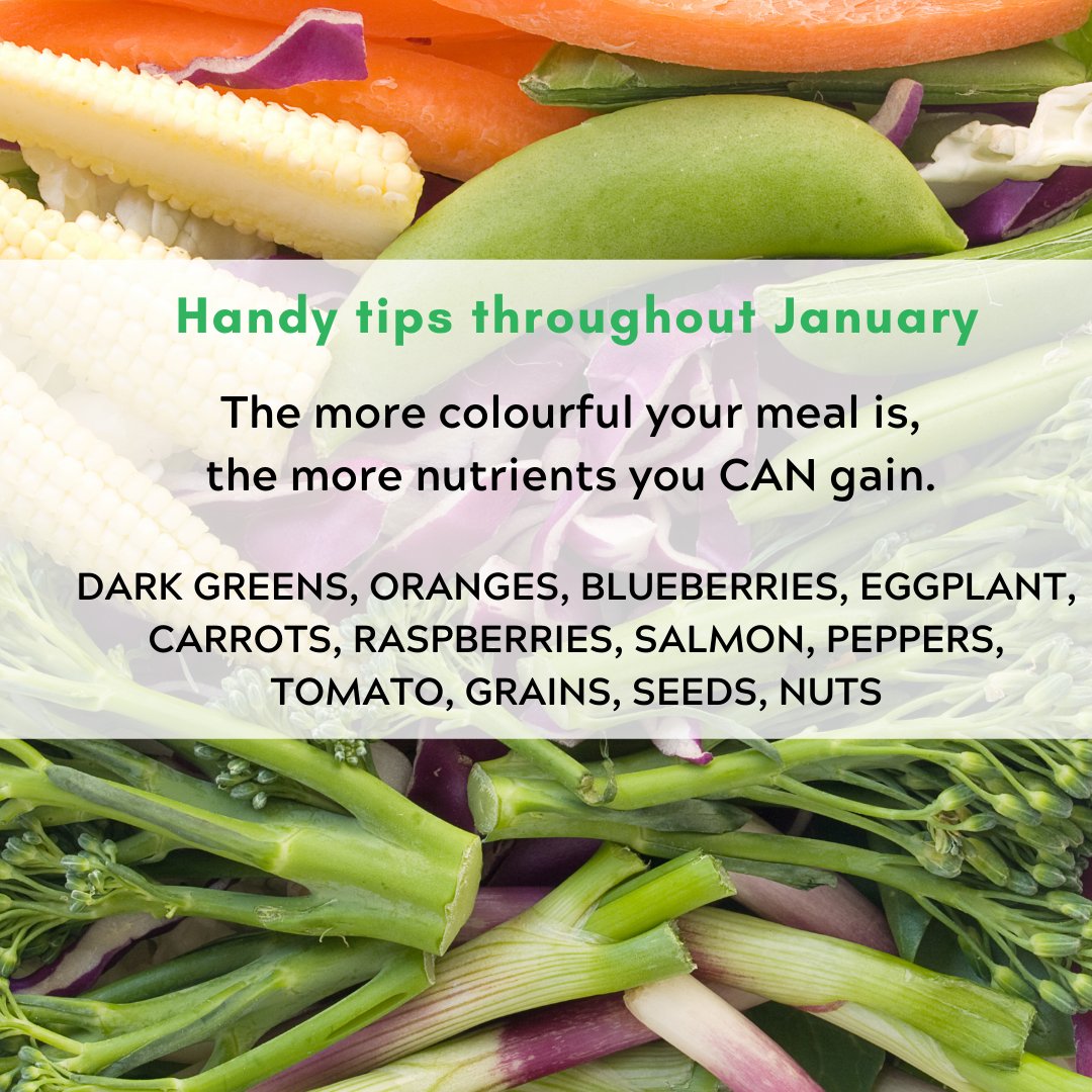 LINCSInjury's tweet photo. Health Tip #6

Vary your diet, 
Eat the colours of the rainbow https://t.co/n63Cuqlrjp