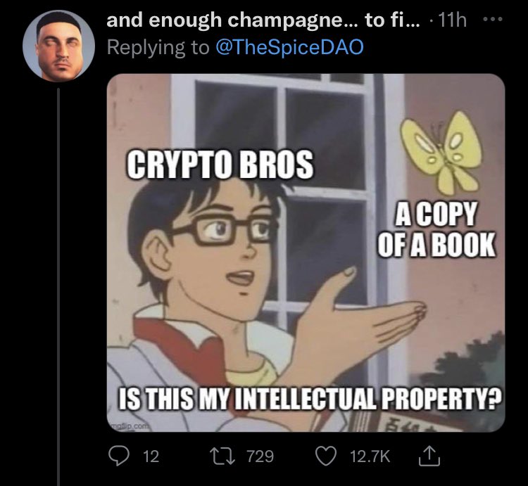 Crypto Bros Taking Ls tweet media