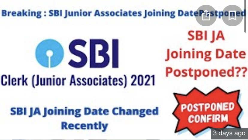 MehtaTisha's tweet photo. Why SBI clerk joining date postponed by more than a month. why ibps exams are on schedule with the current situation.             #IBPS_PO_POSTPONE https://t.co/nWQt6AF7O8