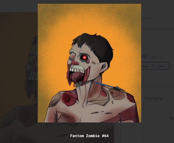 One_XerO_One's tweet photo. Listed this cool Fantom zombie #64 on @paint_swap @fantom_zombie
Dms open to negotiate price
#ftm #FTM #FTMGems #NFT #NFTCommunity #nft https://t.co/FnCJXk9KKe