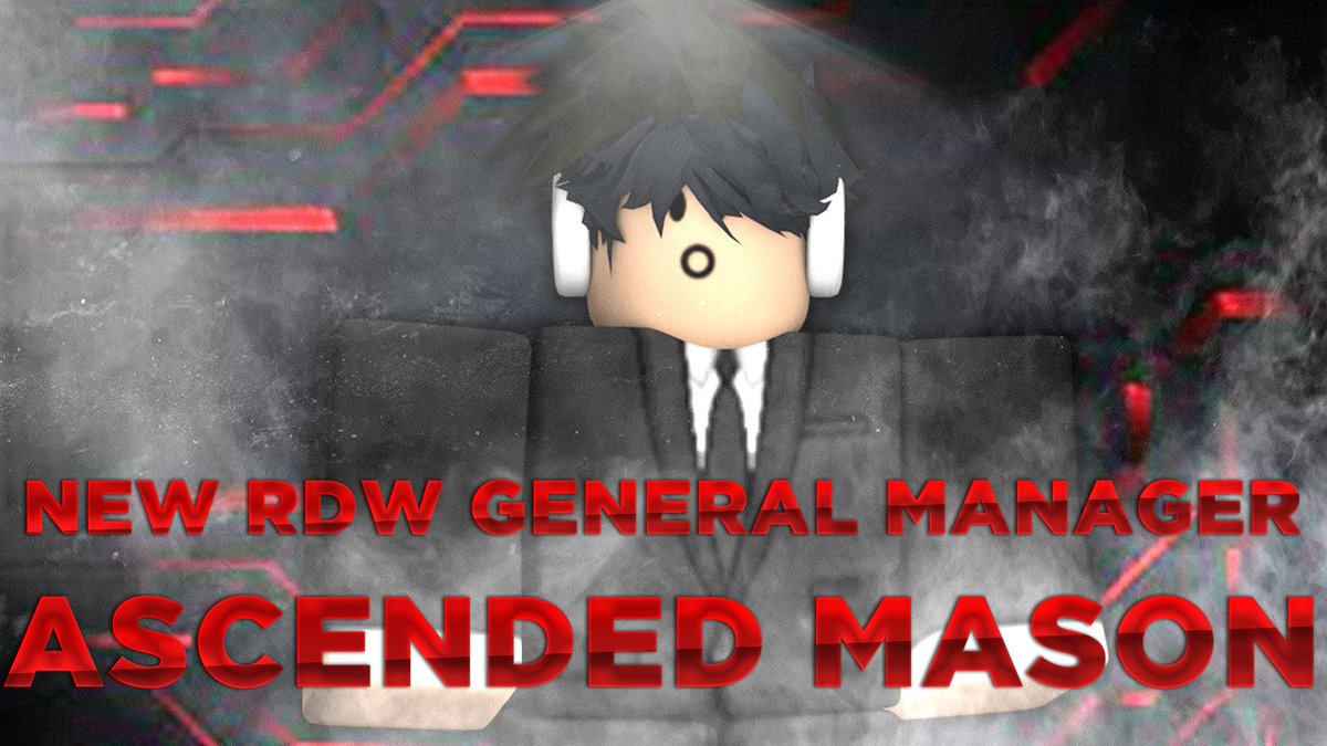 RDWRBLX's tweet photo. RDW || BREAKING NEWS

RDW would like to welcome our BRAND NEW General Manager, @masonsaura to the Staff Team!

He plans to up the production of RDW! What will he bring to the table? https://t.co/yeijezX3Rd