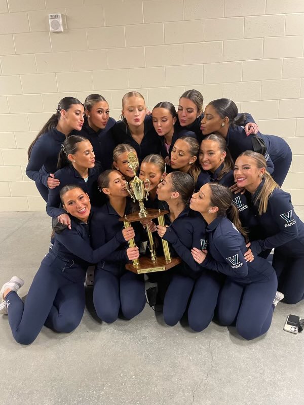 Congrats to @VillanovaDance #9 in the UDA National Competition . The NovaNation is proud of you . We all respect your hard work and commitment .