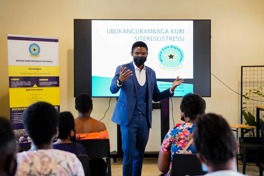 NewTimesRwanda's tweet photo. How group therapy organized by @MizeroCareOrg is helping young Rwandans tackle mental health issues.
READ: https://t.co/Kq9OvSMUZL https://t.co/eD1TJBLIdM