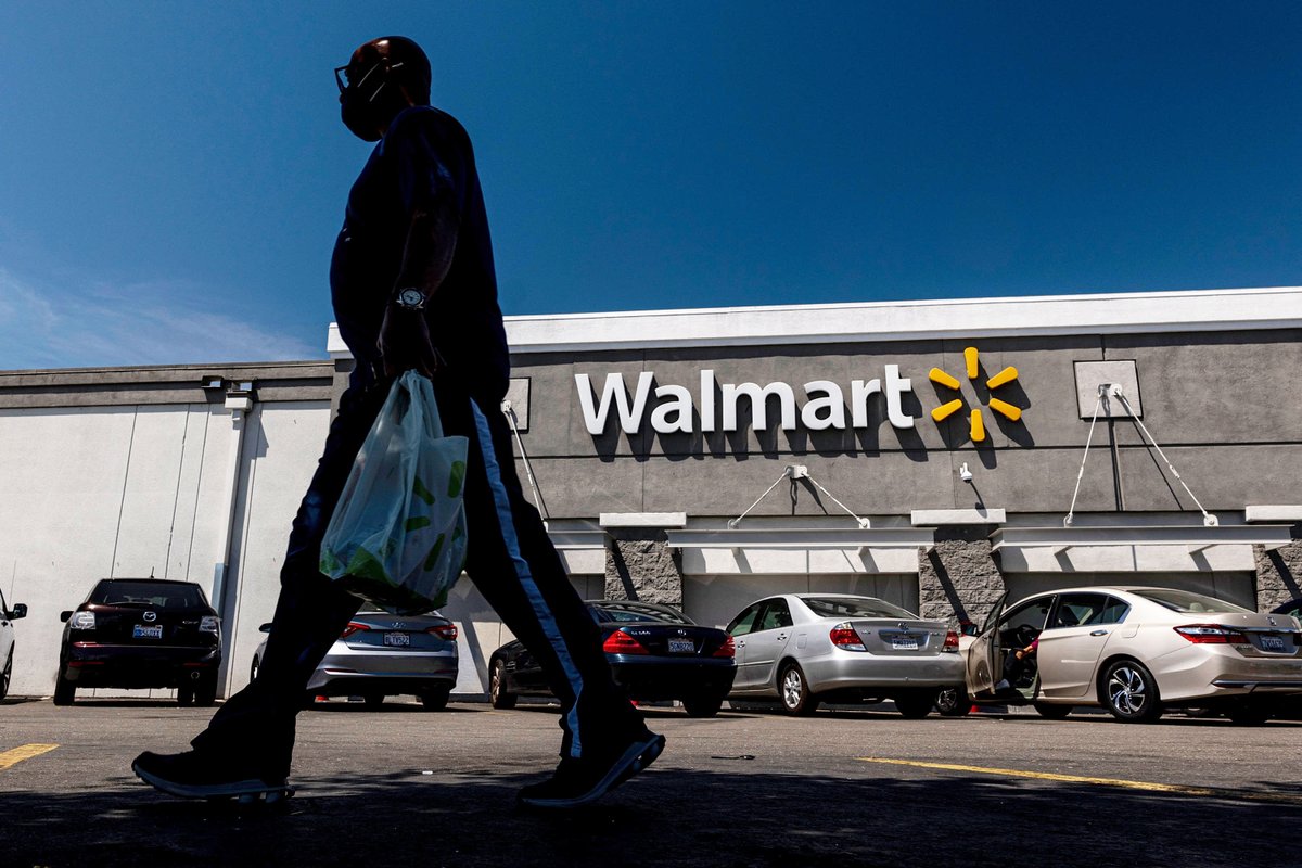 ProSnkr07's tweet photo. Walmart is preparing to create its own cryptocurrency and NFTs. Sounds like Walmart is gearing up for a full-blown online experience, where shoppers can actually own their stuff in the metaverse. First store in the metaverse.
#NFTs #NFTCommmunity #Crypto #Walmart #ETH #Metaverse https://t.co/q9cFDvp6Ij
