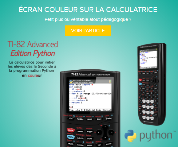 Pour en savoir plus sur la TI-82 Advanced Edition Python, consultez notre site : calcuso.com/fr/

#Calcuso #TexasInstruments #Python #achatgroupé #enseignants