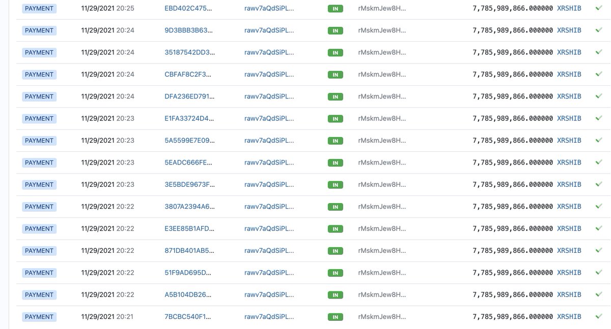 AirDropBishop's tweet photo. 🚨 Thanks to a friend here on Twitter. I checked the transaction logs of @____Django wallet address, and I saw this: 

https://t.co/1PpFz0yQKa

May I seek your assistance on @XRshib? Thank you so much! https://t.co/RJfQ46mg87