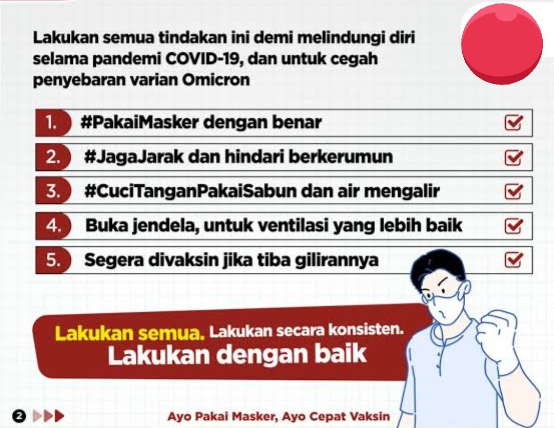 veronicabachdim's tweet photo. Tetap jaga protokol kesehatan dan ikuti anjuran pemerintah agar tidak bepergian jauh apalagi keliar negeri

#vaksinuntuknegeri https://t.co/dr27mgNzNi