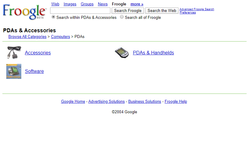 WebDesignMuseum's tweet photo. In December 2002 Google launched the shopping engine Froogle.
It was a service that made it easy to find information about products for sale online. In 2007 Froogle was rebranded as Google Product Search.
https://t.co/2JmcWQDbb3
#Froogle #Google https://t.co/uGPO9iguRo