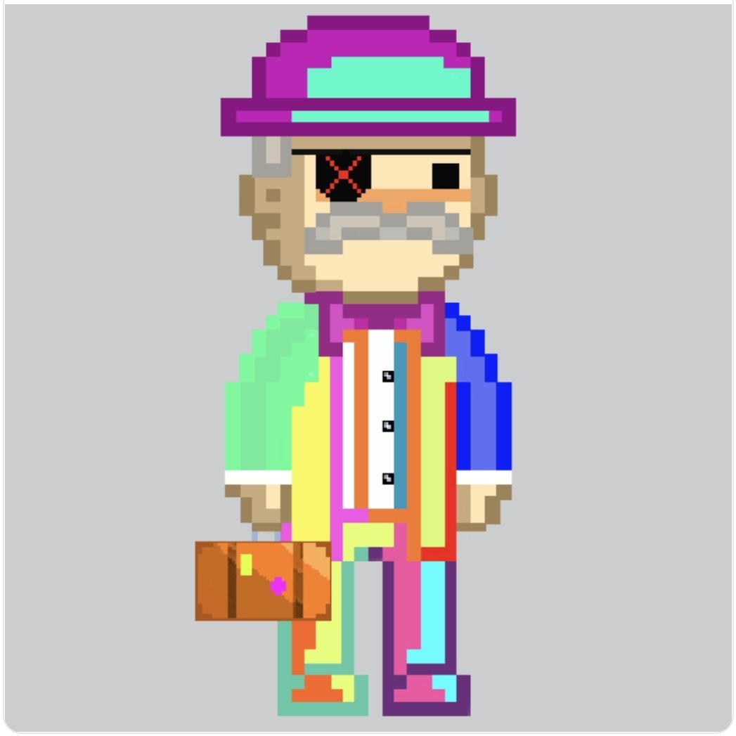 MrPixeI's tweet photo. Hello World!🌎🤟 Your attention @MrPixeI #3978. What color combination do you like?🌈  Find your hero!🎯
#NFTCommunity #Polygon #NFTs https://t.co/PcwA9OTqBZ