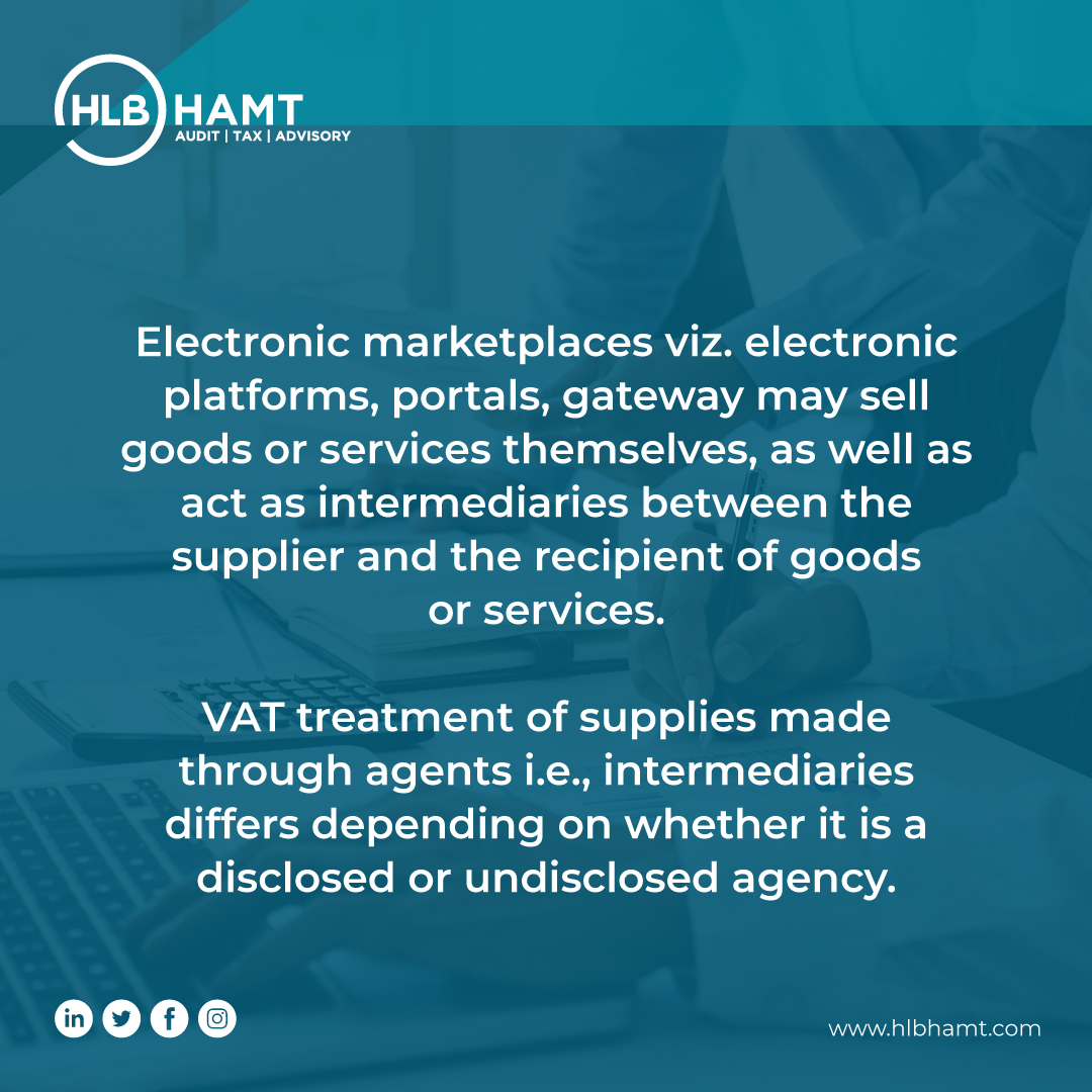 HLB_Hamt's tweet image. VAT on Ecommerce Transactions
#VAT #Tax #Ecommerce #EcommerceTransactions  #Registration #UAE #Residents #NonResident #DisclosedAgency #UnDisclosedAgency #VATinUAE #HLBHAMT
For further details contact us at --&amp;gt; tax@hlbhamt.com