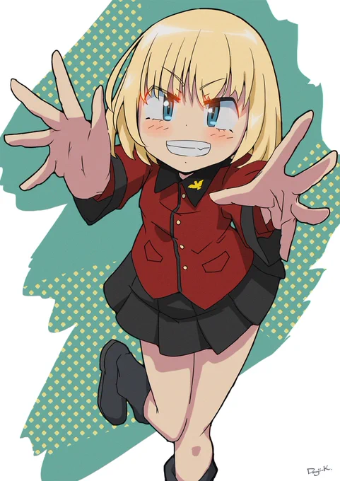#ガルパン #GuP #garupan #カチューシャ
聖グロPJカチューシャ! 