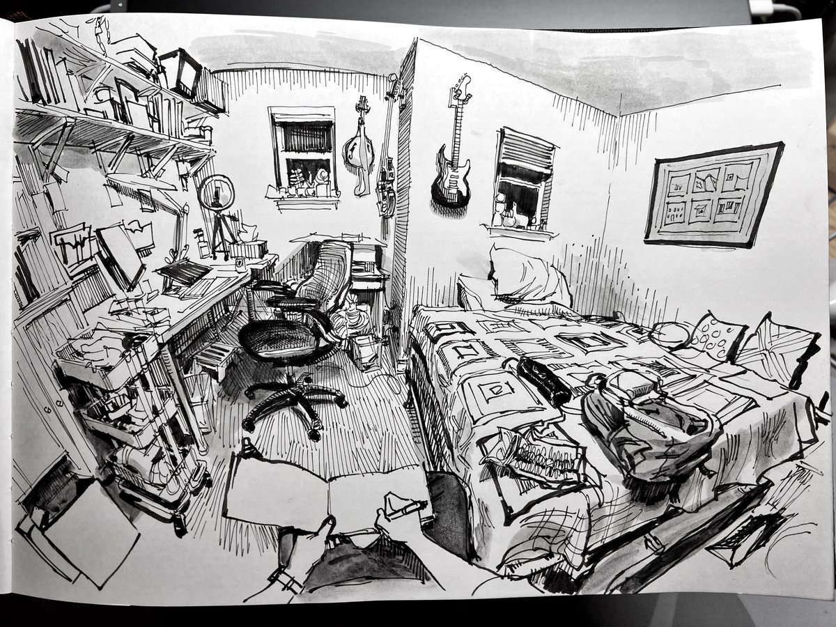 Linda's office/the guest bedroom 