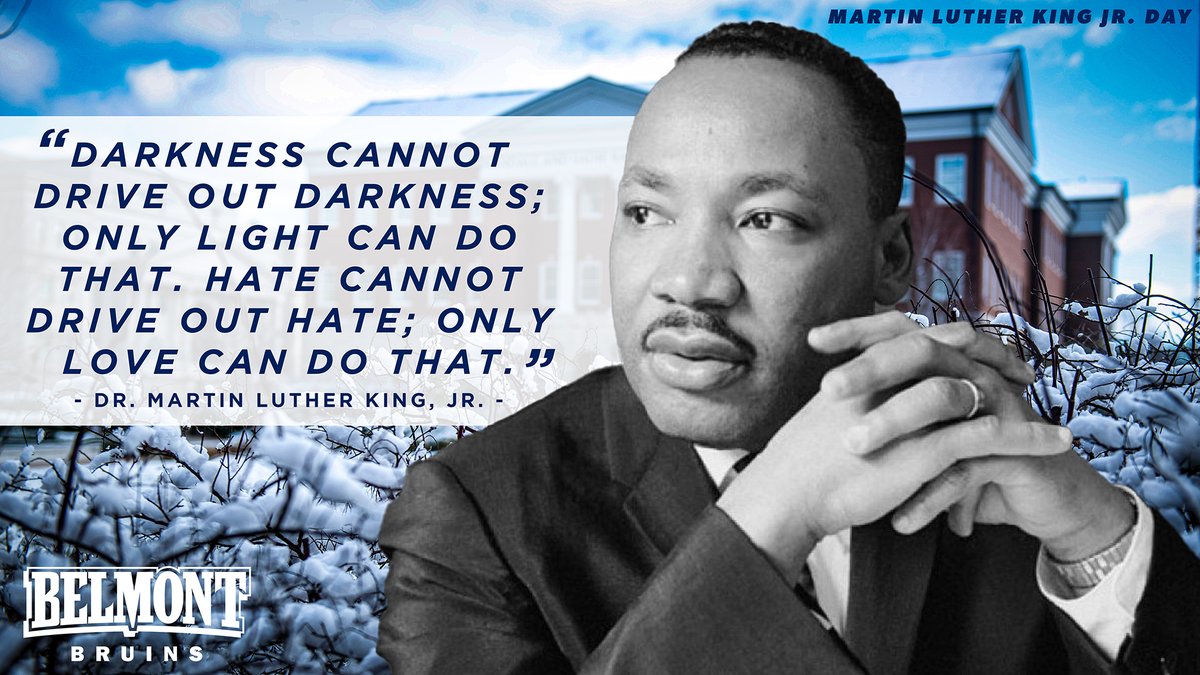"Life’s most persistent and urgent question is, ‘What are you doing for others?'"

- Dr. Martin Luther King, Jr.

#MLKDay | #ItsBruinTime