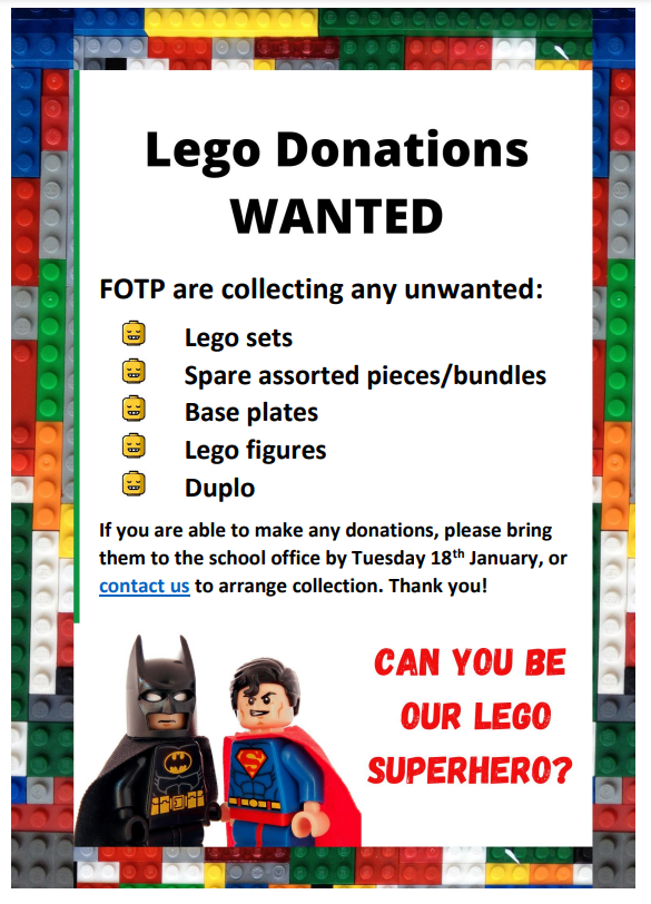 TickfordPark's tweet photo. On Friday 28th January, we will celebrate
National Lego Day in school. If you have any unwanted lego, it would be greatly received at school. #tp4dt #tp4design #tp4friends #tp4fotp Thank you for your support. #LEGOBuildDay #LEGO @LEGO_Group @LEGO @LEGO_Education https://t.co/JA1JRicmVm