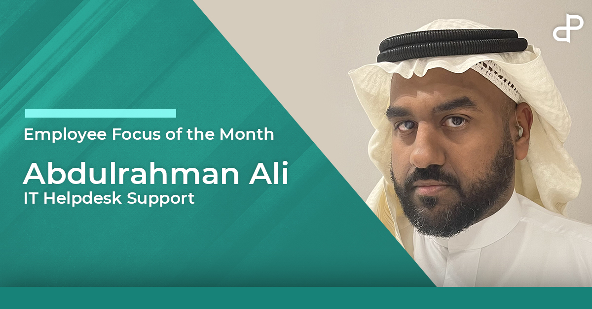 In this month's employee focus of the month, Abdulrahman Ali, Proven's Help Desk Support, shares his story of overcoming hearing impairment to climb the corporate ladder. 

#employeeofthemonth #ITSupport #hearingimpairment #success #inclusiveworkculture #ProvenArabia