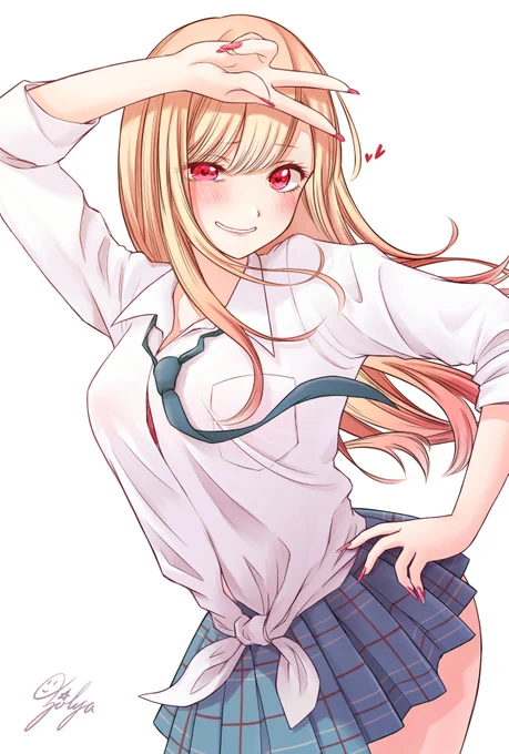 ヨユーでしょ?
#喜多川海夢 
#その着せ替え人形は恋をする 
#今週の一枚 