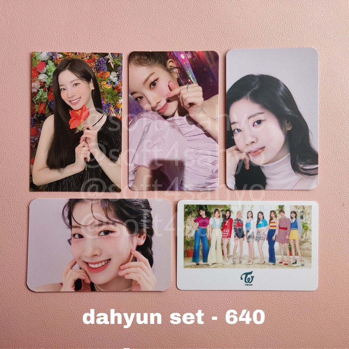 soft4sahyo's tweet photo. ꒰ wts/lfb twice pc ꒱

– strictly sold per set
– reply/dm: mine + pic/set to avail
– mop: gcash/bpi
– mod: sco (ggx), sdd
– loc: tondo, mnl

bought these pcs from diff sellers, hence the price :')

🏷️ wts twice nayeon jeongyeon momo sana jihyo mina dahyun chaeyoung tzuyu pc https://t.co/fKZglohvgA