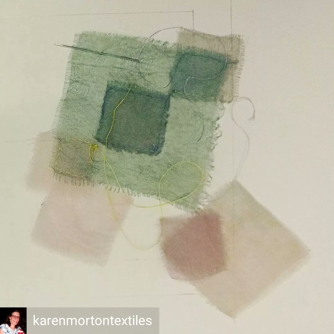 ArtCarousel's tweet photo. Carousel member Karen Morton continues to explore transparency with these delicate samples using fabric coloured with home-grown natural dyes. #transparency #translucence #woad
#newwork #textileexperiments #naturaldyeingfabric #woaddye #coloursfromnature https://t.co/4550r3v31g