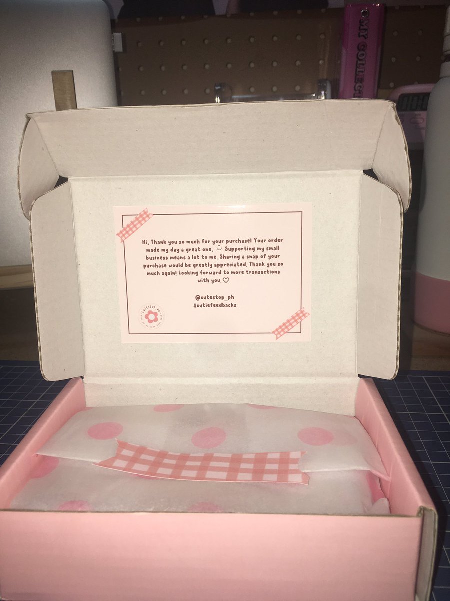 quokkamoner's tweet photo. 💌 ; ꒰ #quokkamail ꒱

hi @cutestop_ph! my mask lanyards just arrived today, i love them so much aaaa + super cute and secure ng packaging! will surely buy again 🫂
⤷ #cutiefeedbacks https://t.co/pSuATTtCFJ