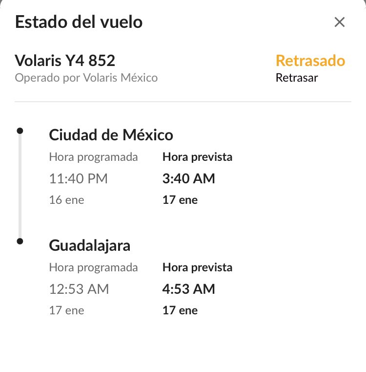 alexh_manu's tweet photo. @viajaVolaris Una total falta de respeto a sus clientes; Recibí un correo anunciando el retraso de mi vuelo, el cual era de 4 horas, por lo que pensábamos pasar a dormir antes, pero en el correo se nos pide pasar a mostrador a verificar, cuando lo hacemos se nos pide que... https://t.co/8dq1eqx3RX