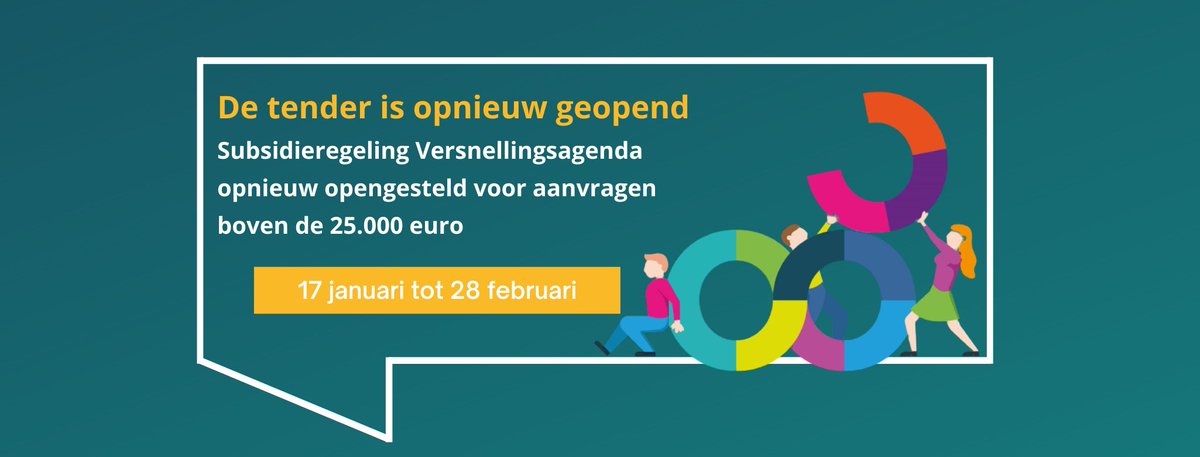 qop_nof's tweet photo. De tender is opnieuw geopend! 👋
De aankomende 6 weken kunnen aanvragen boven de €25.000 worden ingediend. De Gemeente Noardeast-Fryslân voert de subsidieregeling namens de vier gemeenten en de provincie Fryslân uit.
#qop #versnellingsagenda #krachtvanderegio #regiodeal https://t.co/JTvNjDsZB1