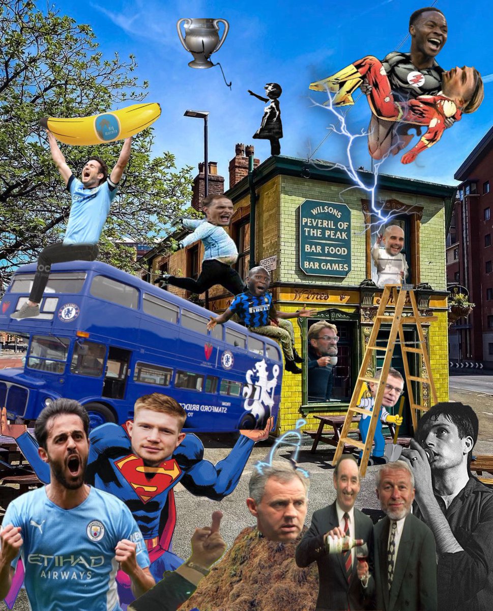 FatToasty's tweet photo. Chelsea at Home β¦. Cityβs Joy Division tearing Cockneys apart again π
#MANCHESTER #cfc #city #jimbeglin #chelseafc #ManCity https://t.co/Tj7RW3RHgH