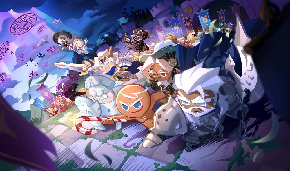 CRKingdomEN's tweet photo. Rise up, Cookie Warriors! The Kingdom is in grave danger. 👊💥
✨ Explore the Guild Domain and Guild Museum in the new January 19 update!

⚔️ Cookie Alliance
🤝 New Guild content
🏛️ Eclair Cookie
🍵 Tea Knight Cookie

📣 Check the sneak peek for more info on the update! https://t.co/b54ti94CmI