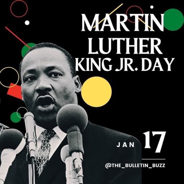 buzz_bulletin's tweet photo. Martin Luther King Jr day is today on the 17th of January. Swipe to find out about him, what he did for America and more.

#mlkday #martinlutherkingjr #martinlutherking #martinlutherkingquotes #martinlutherkingday #mlk #blackhistory #civilrightsmovement https://t.co/0t6d5a1Dps