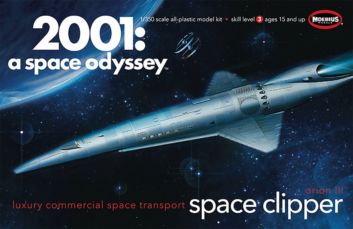 hobbysearch_gm's tweet photo. 【3月予約】Moebius Models(メビウスモデル)
1/72 1/350 2001年宇宙の旅 オリオン号 スペースクリッパー 
予約開始です！→ https://t.co/7NvL1Mr0dS
#プラモデル #プラモ #2001年宇宙の旅 #SpaceClipper #2001aSpaceOdyssey #Plastickits #Plasticmodel #Scalemodels https://t.co/IHj5HfrvtV
