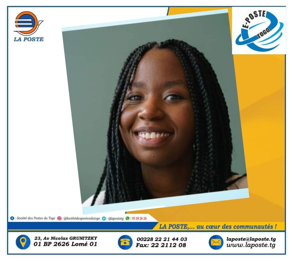 LaPosteTG's tweet photo. @LaPosteTGCe sourire pour vous souhaiter un bon début de semaine😁😊
N'oubliez pas d'installer l'application E-POSTE 😉😌 Application téléchargeable sur Google play store et App store📲
"La Poste,... au cœur des communautés!"
#laposte #Togo #E-POSTE  #sourire https://t.co/URoc0wDLEP