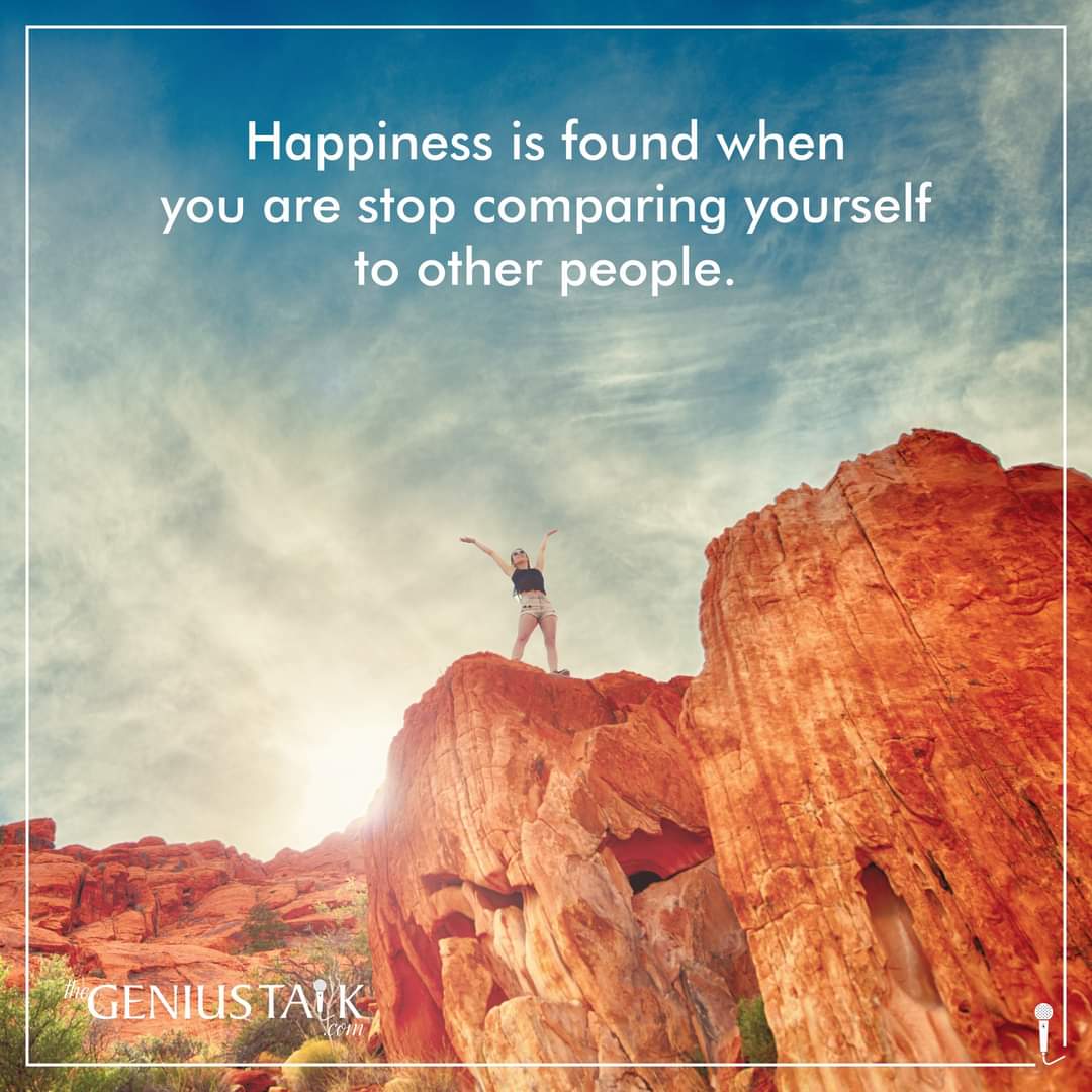 TheGeniusTalk99's tweet photo. Happiness is found when you are stop comparing yourself to other people. 

#happiness #happinessisachoice #happinessquotes #TheGeniusTalk #geniustalk #donotcompare #donotcompareyourself https://t.co/dQaVvPUxZz