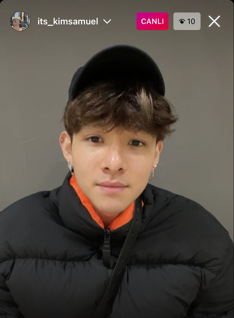 SamuelKimpicss's tweet photo. SAMUEL OPENED A LIVE STREAM ON INSTAGRAM @ksamuelofficial https://t.co/0lfi0Onbsa